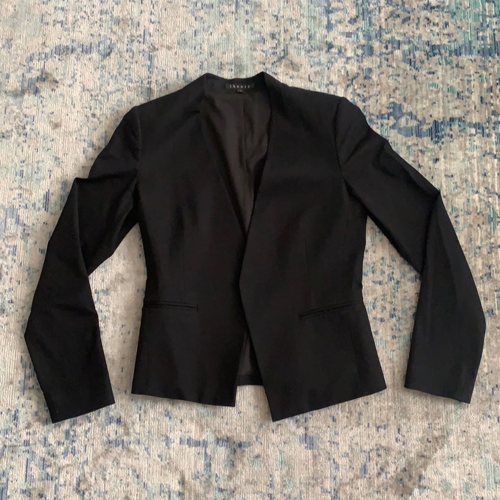 Theory Blazer. Size 8. Worn 2x. Like New.